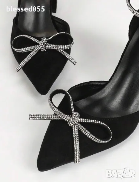 Нови сандали с блестяща панделка , снимка 1