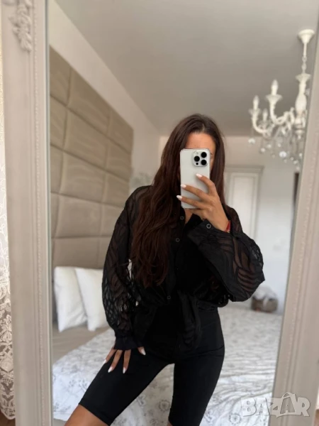 прозрачна риза, снимка 1