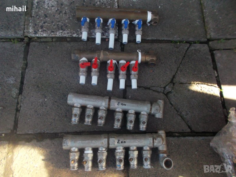 Колектори за парно  комплект топло студено, снимка 1