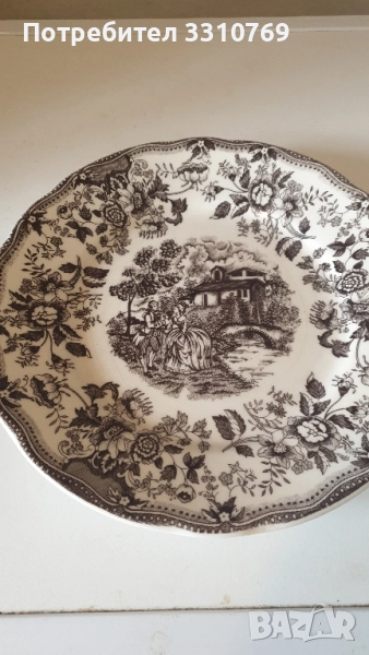 Красива порцеланова чиния/плато. , снимка 1