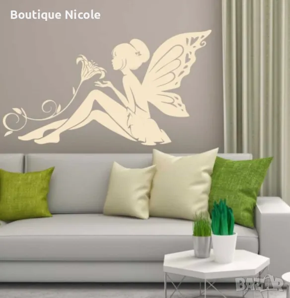 Стикер "Феята на цветята"  , снимка 1