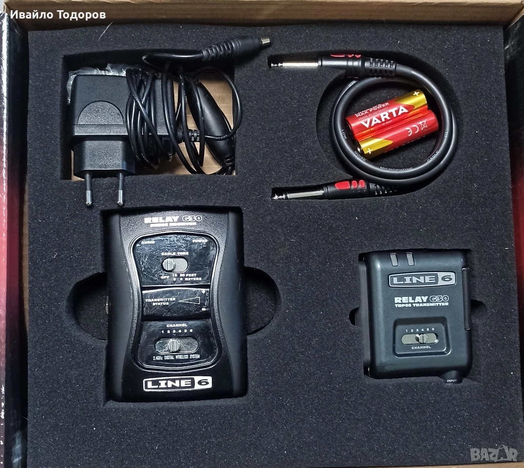 Безжична китарна система Line 6 Relay G30, снимка 1