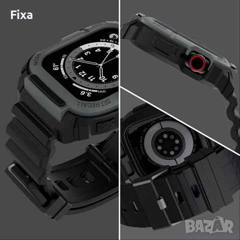 “Loxoto” каишка и кейс за Apple Watch 6/5/4/3, снимка 4 - Каишки за часовници - 39637130