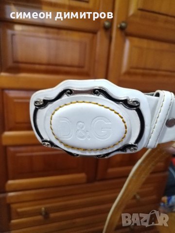 D&G дамски кожен колан оригинал!!! , снимка 2 - Колани - 36632801