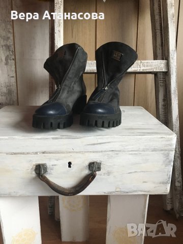 💙Боти Navvi💙 40н. 💙Естествена кожа💙, снимка 5 - Дамски боти - 43343119