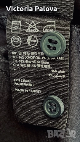 Рокля-риза COS твърд памук Швеция , снимка 6 - Рокли - 52021931