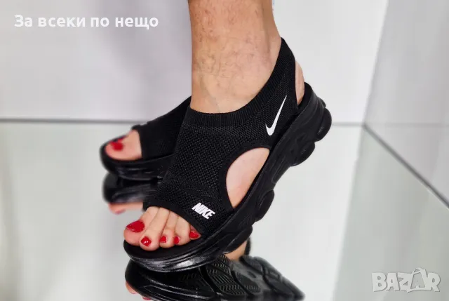 Nike Дамски Черни Сандали Найк Код P597, снимка 6 - Сандали - 50427759