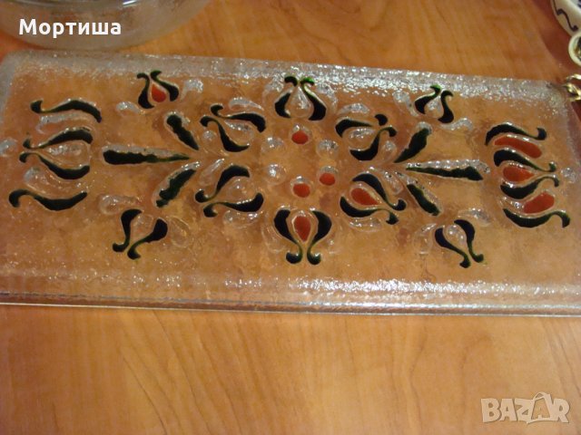 великолепен  немски сет ръчно изработен от стъкло , снимка 4 - Сервизи - 27945515