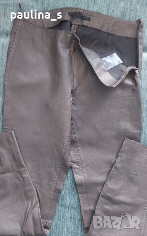 Естествена кожа / set fashion / дамски елегантен панталон , снимка 3 - Панталони - 44922200
