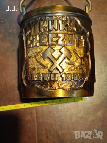 Декоративен бронзов съд, снимка 7 - Декорация за дома - 43956736