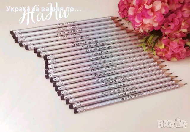 Подаръчен комплект за празника на буквите, снимка 4 - Ръчно изработени сувенири - 40136005