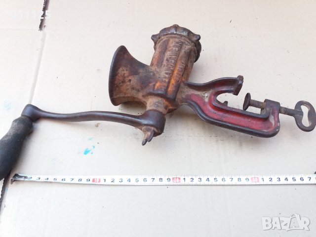 работеща немска месомелачка , снимка 17 - Антикварни и старинни предмети - 32655702