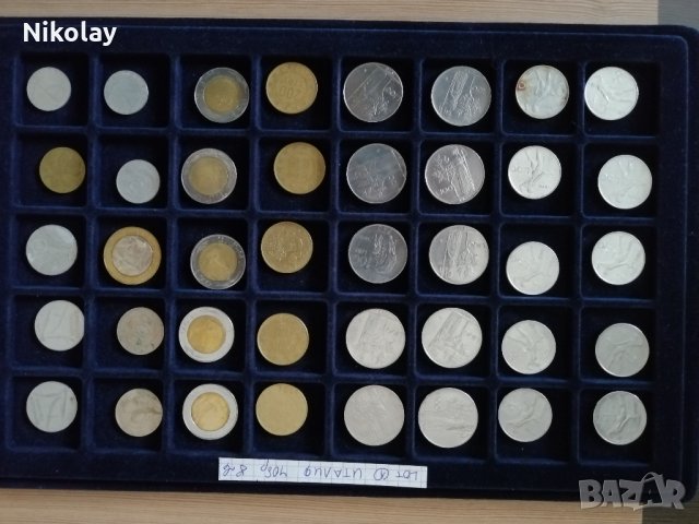 МОНЕТИ, LOT по 40 бр, ИТАЛИЯ, ПОРТУГАЛИЯ, ЮГОСЛАВИЯ, снимка 6 - Нумизматика и бонистика - 28559047