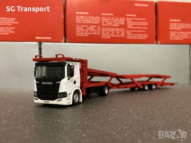 Herpa 1:87 Scania Автовоз