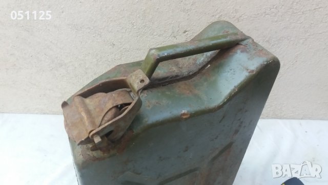 военна метална туба за горово 10 литра , снимка 2 - Антикварни и старинни предмети - 38430021