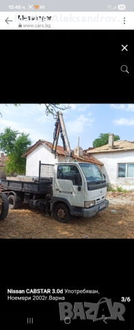 Самосвал с кран Нисан за продажба град Варна, снимка 4 - Камиони - 53057200