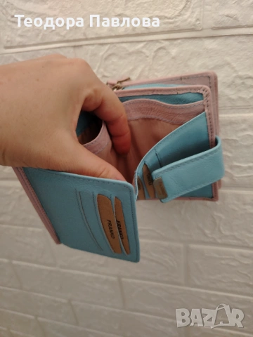 Дамско портмоне Franko Germany, снимка 7 - Портфейли, портмонета - 53393204