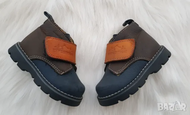 Детски обувки за прохождане №18 - естествена кожа, снимка 1