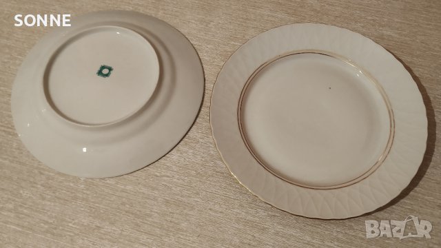 Български процелан - комплект чинии , снимка 2 - Чинии - 39201341