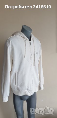 MCM Hoodie Essentials Logo Zip Up Organic Cotton Mens Size М НОВО! ОРИГИНАЛ! Суичер с цял Цип!, снимка 3 - Спортни дрехи, екипи - 43352037