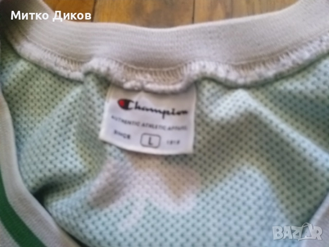 KEVIN GARNET #5 BOSTON CELTICS НБА баскетболна тениска винтидж 90 год.маркова на Champion размер Л, снимка 5 - Футбол - 51554425