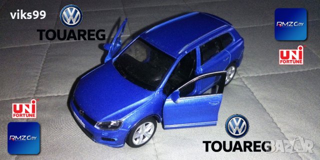 Volkswagen Touareg, Blue - RMZ City 5019