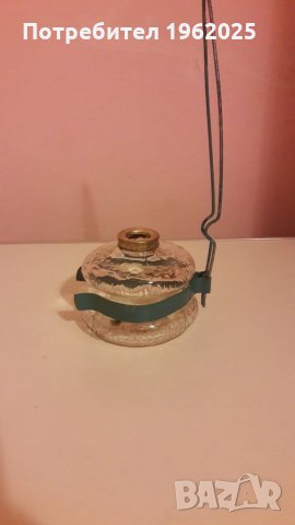 Стъклено тяло за газена лампа, снимка 4 - Антикварни и старинни предмети - 34686837