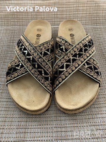 Красиви удобни чехли birkenstock, снимка 9 - Чехли - 33091533