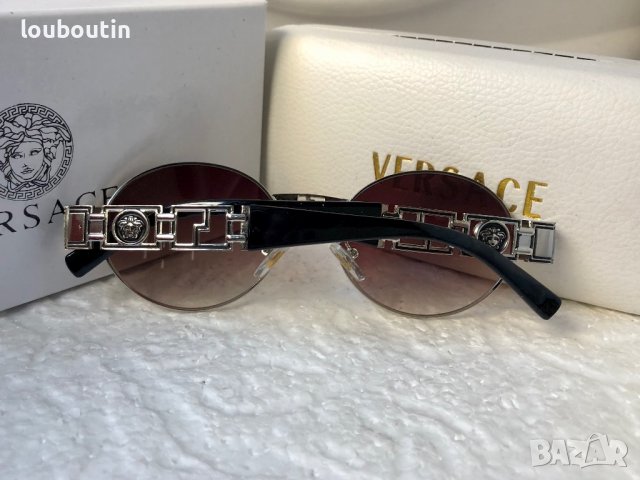 -45 % разпродажба Versace дамски слънчеви очила елипсамъжки унисекс овални кръгли, снимка 7 - Слънчеви и диоптрични очила - 38708653