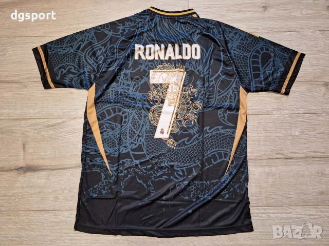 Футболна фланелка на Кристиано Роналдо #РЕАЛ М #специално издание Дракон!