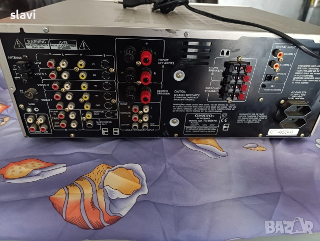 Receiver Onkyo TX-DS575 , снимка 8 - Ресийвъри, усилватели, смесителни пултове - 52939501