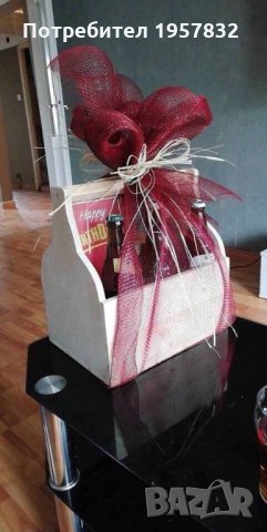 Щайга/кошница за бира(six pack)ръчна изработка, снимка 9 - Други - 26228526