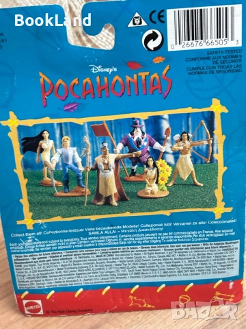 Винтидж неразопаковани играчки Pocahontas, 1995 г. Mattel, снимка 14 - Колекции - 52358356