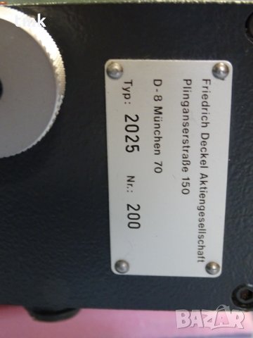 шлайф-глава DECKEL LKP 2025 koordinat schleifmaschine, снимка 9 - Резервни части за машини - 33285059