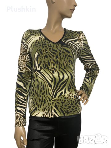Дамска блуза L, снимка 1 - Блузи с дълъг ръкав и пуловери - 43204430