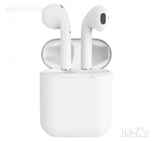 Слушалки безжични Bluetooth DigitalOne SP01136 IP12, Тапички, Блутут, BT5.0, бели