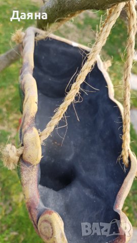 Керамична поставка за бутилка, снимка 4 - Декорация за дома - 43839873