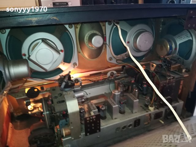 SABA TUBE STEREO RETRO RECEIVER-ВНОС SWISS 2001241356, снимка 3 - Ресийвъри, усилватели, смесителни пултове - 43895413