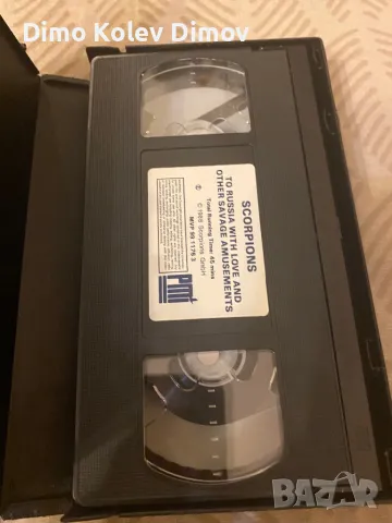 SCORPIONS LIVE in Russia VHS HIFI Видеокасета, снимка 3 - Други музикални жанрове - 50210998