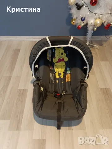 Столче за новородено за в кола "Hauck pooh"!, снимка 6 - Детски колички - 48324658