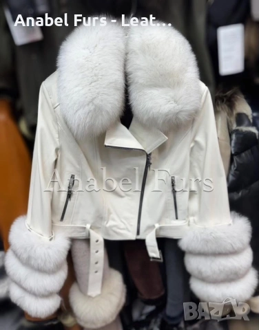 Висок клас палто от естествена кожа, снимка 5 - Палта, манта - 51920349