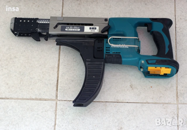 Автоматичен винтоверт за гипсокартон Makita DFR550 LXT гипскартон, снимка 3 - Винтоверти - 51393449