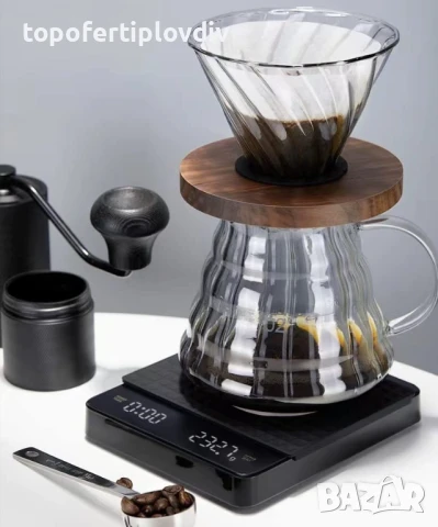 Везна за кафе NUSKON Café Digital,Гаранция, снимка 4 - Кафемашини - 51065220