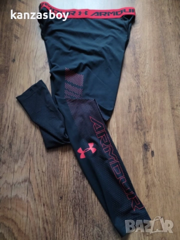 Under Armour HEATGEAR ARMOUR GRAPHIC LEGGING  - мъжки фитнес клин Л , снимка 6 - Спортни дрехи, екипи - 53304664