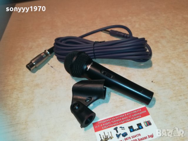 behringer profi mic с кабел и държач 2203211921, снимка 4 - Микрофони - 32264033