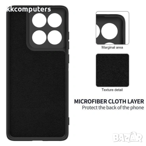 Защитен силиконов калъф за Motorola Moto G67 Power 5G / G57 Power 5G - Плътен цвят, Удароустойчив, В, снимка 7 - Резервни части за телефони - 53354565