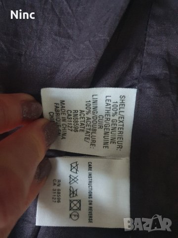 Дамско сако DKNY  ест.кожа, снимка 4 - Якета - 42937031