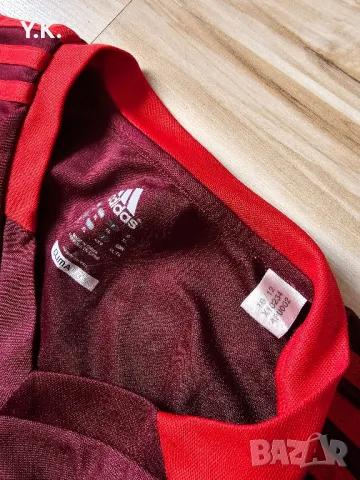 Оригинална мъжка тениска с дълъг ръкав Adidas Climalite x Aalborg BK / Season 13-14 (Away), снимка 4 - Тениски - 50023646