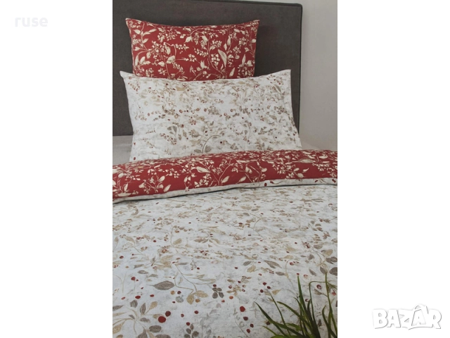 НОВО! Спален комплект с две лица 200х220см и две калъфки, снимка 2 - Спално бельо - 52559243