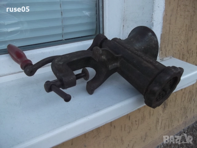 Машинка "Стидово" ръчна от соца за мелене на месо, снимка 6 - Месомелачки - 52788305